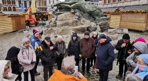 Antwerpen, Führung zur Geschichte der Handelsbörse