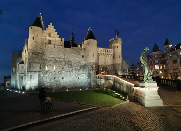 Antwerpen, Steen (Vorburg) an der Schelde