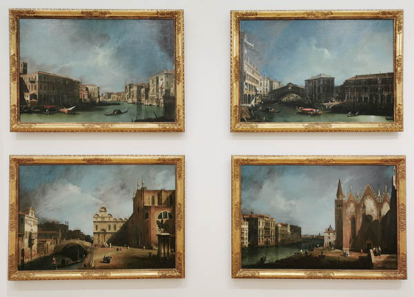 Turin, Pinacoteca, Canaletto-Gemälde