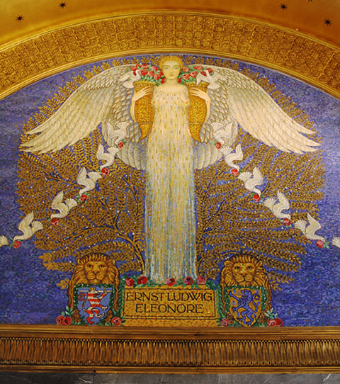 Mosaik im Hochzeitsturm Mosaik im Hochzeitsturm