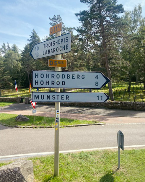 Lingekopf, Dt. Militärfriedhof Hohrod