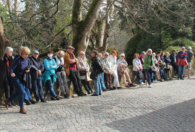 Sintra, Gruppe Foto: A. Falkenstett