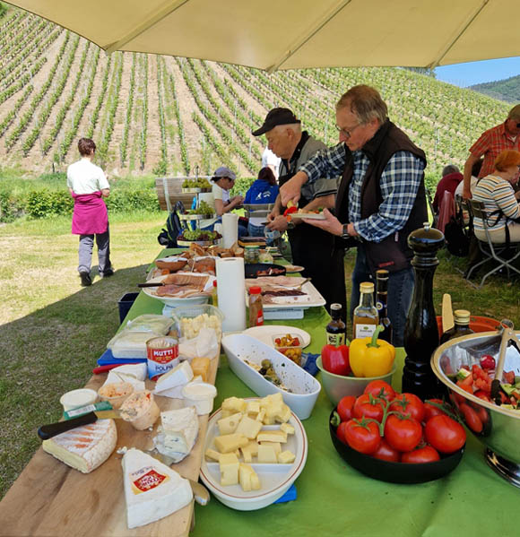 Große Auswahl beim Picknick