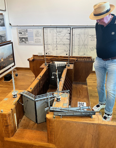 Museum der Flußschiffahrt in Battaglia