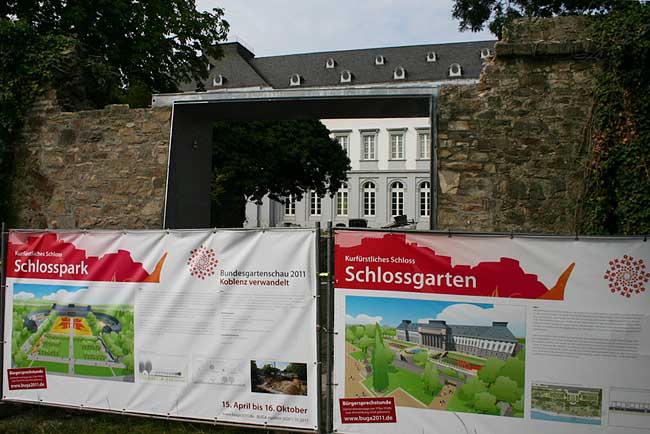 Durchbruch Schlossmauer