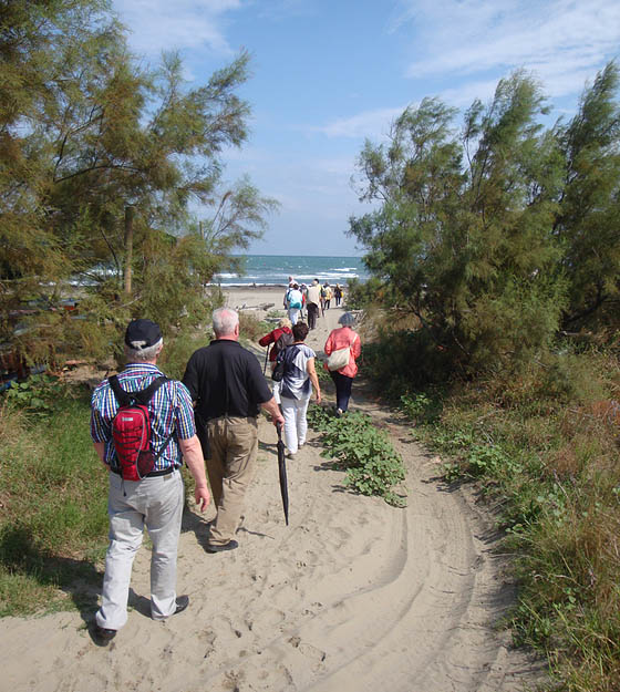 Venedig, Wanderung durch das Naturschutzgebiet