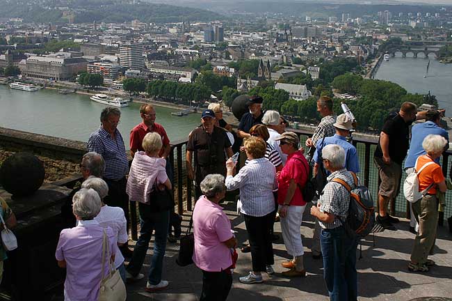 Blick vom Ehrenbreitstein