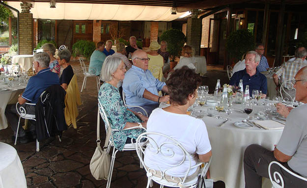 Venedig, Mittagessen Locanda Cipriani auf der Isola Torcello