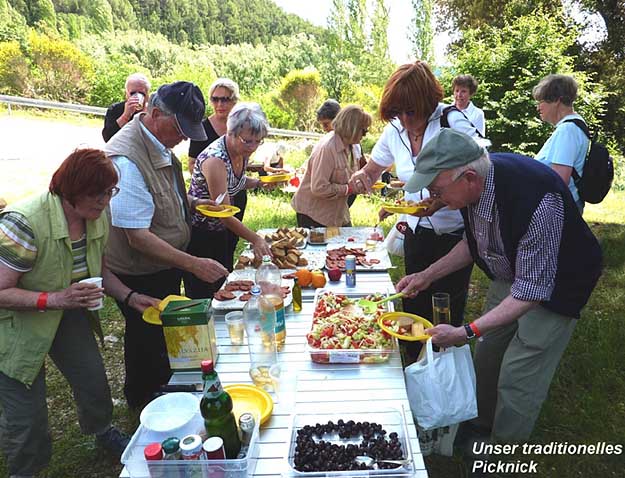 Das traditionelle Picknick