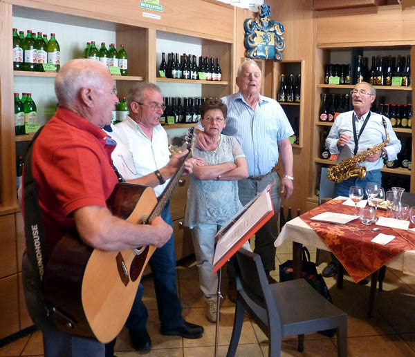 Ein Ständchen mit italienischen Volksliedern