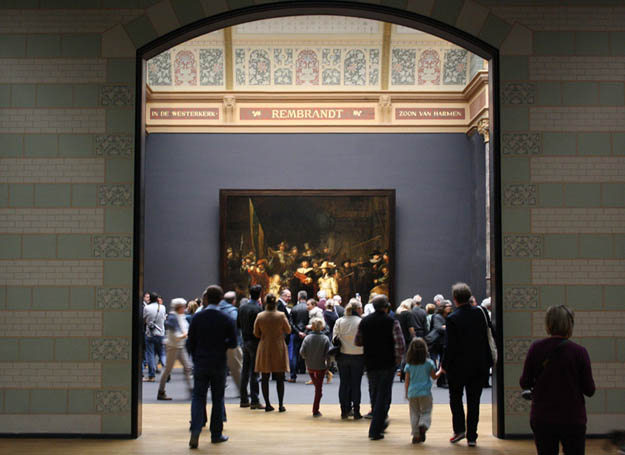 Amsterdam, Rembrandts Nachtwache im Rijksmuseum