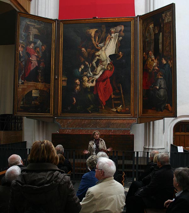Antwerpen: Rubens-Gemälde Kreuzabnahme
