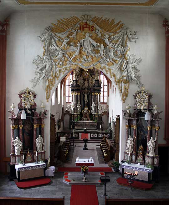 Kloster Schönau: Kircheninneres