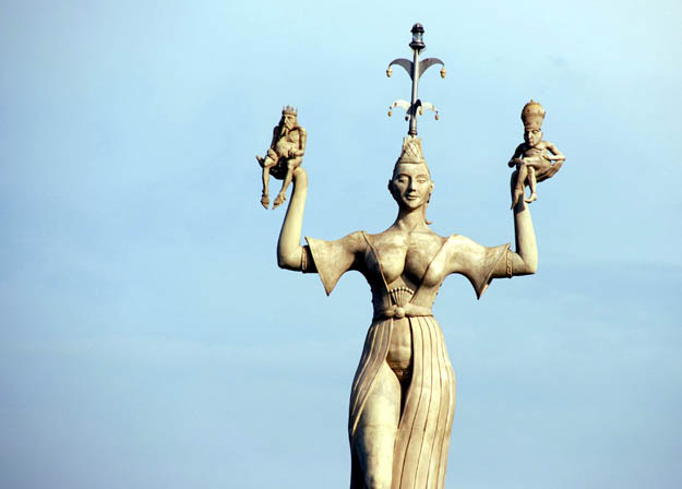 Konstanz, Skulptur der Imperia