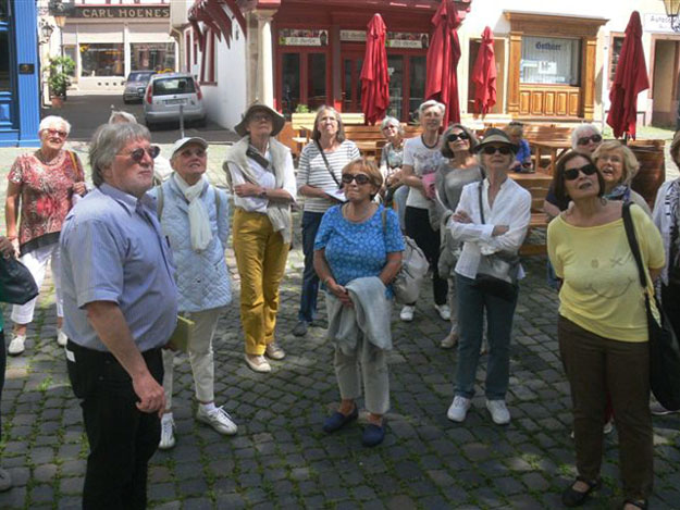 Bad Kreuznach, Führung mit Wolfgang Bartels