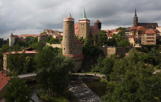 Bautzen: Spree und Stadt-Panorama