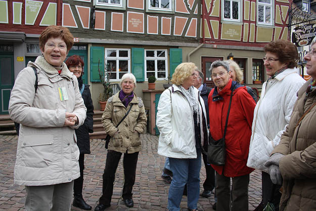 Bensheim, Altstadtführung mit Frau Fertig