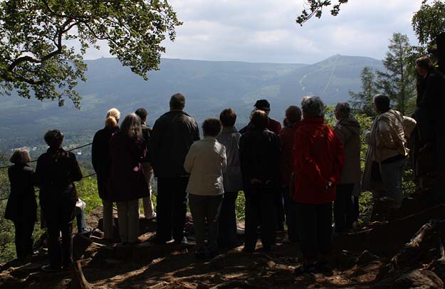 Blick auf das Riesengebirge