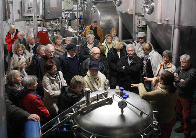 Val Dieu, Gruppe in der Klosterbrauerei