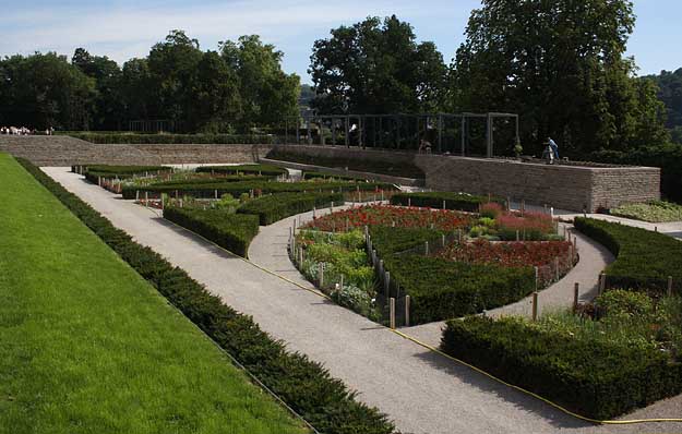 Garten hinter dem Kurfürstl. Schloß