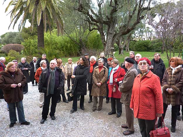 Gruppe in Cagnes Gruppe in Cagnes