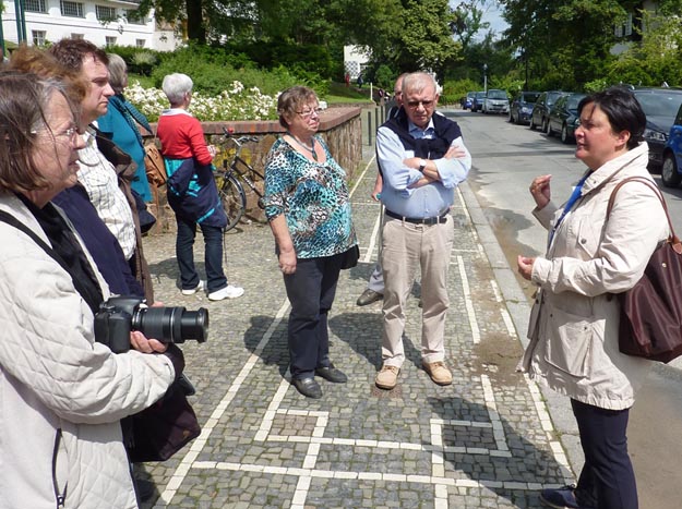 Darmstadt, Führung mit Dr. Susanne Király