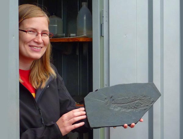 Grube Messel, Geologin Yvonne Roeper