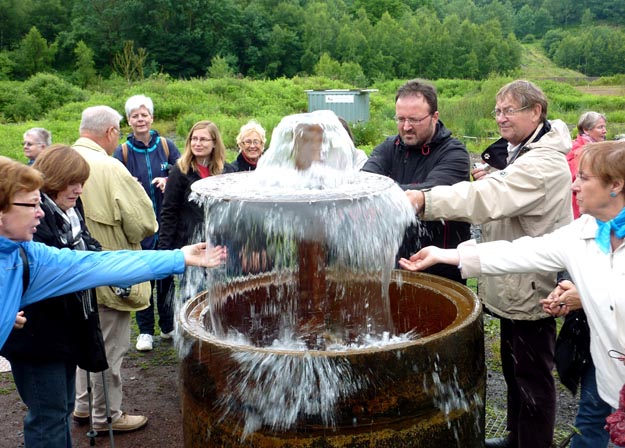 Grube Messel, artesischer Bunnen
