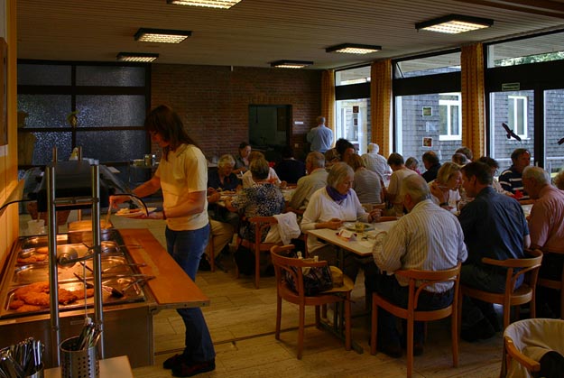 Mittagessen in der Jugendherberge Oberreifenberg