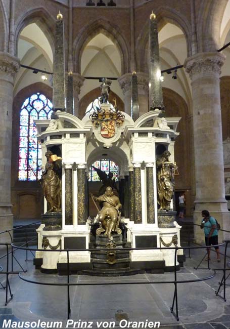 Mausoleum in der Nieuwe Kerk