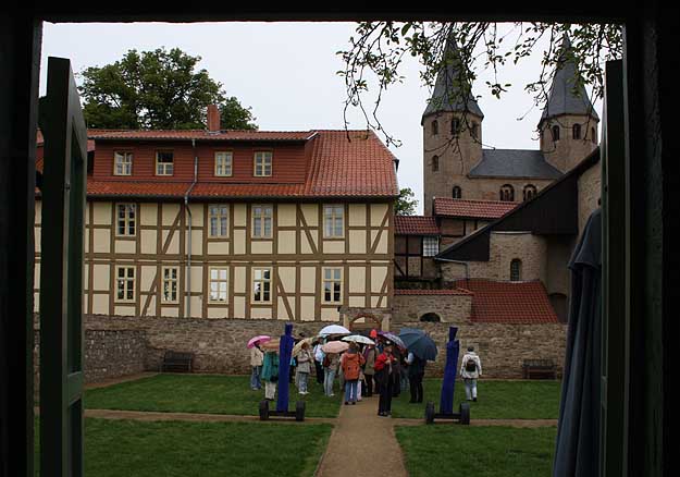 Kloster Drübeck: Blick vom Gartenhaus Kloster Drübeck: Blick vom Gartenhaus