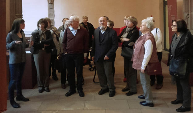 Mainz, Führung im Diözesanmuseum mit Julia Faderl