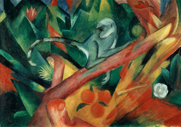 Franz Marc: Das Äffchen, 1912