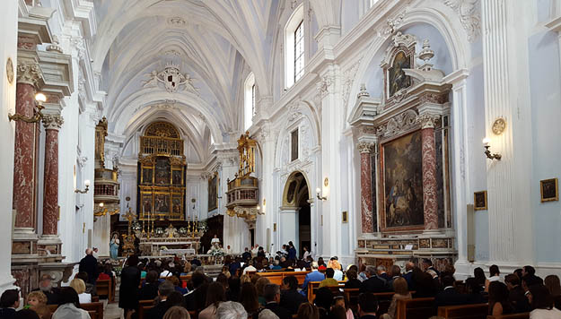 Gaeta: Hochzeit in der Kirche Santissima Annunziata