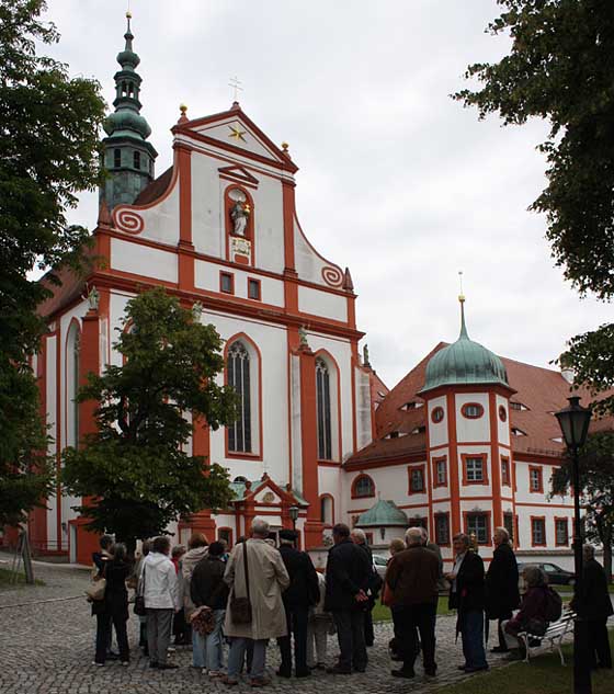 Gruppe vor Kloster St. Marienstern