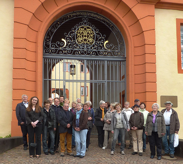 Hachenburg, Vor den Schlossportal