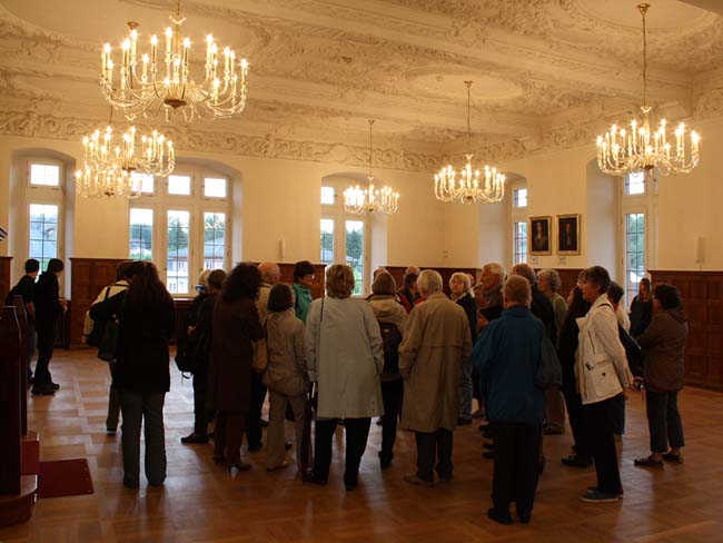 Ehem. Festsaal im Schloss, später Aula