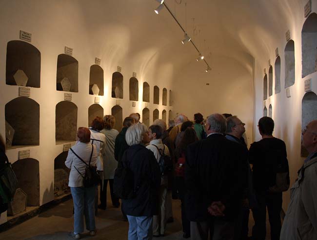 Die Fürstengruft unter der Ägidienkirche