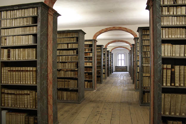 Halle, Kulissenbibliothek der Franckeschen Stiftungen