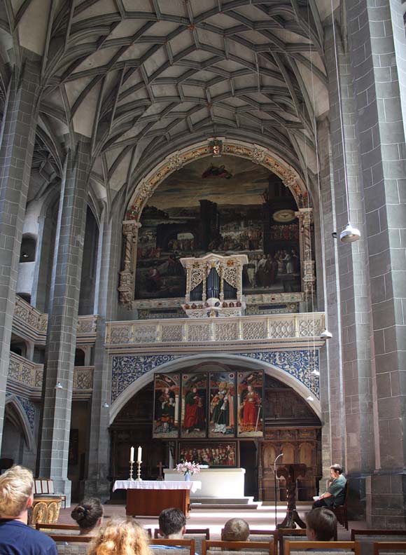 Halle, Marktkirche mit der Reichel-Orgel