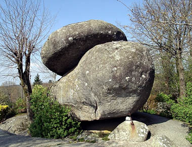 Midi: Granitblock in der Sidobre