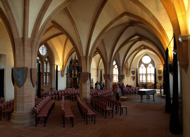 Marburg, Fürstensaal im Landgrafenschloss