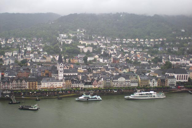 Boppard im Regen