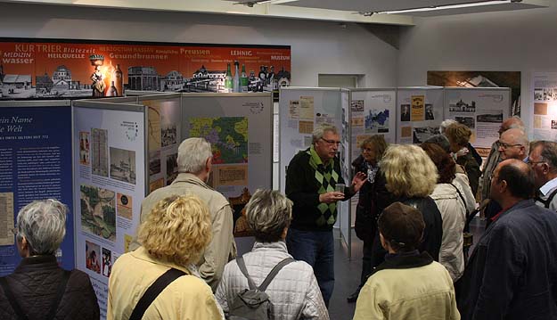 Mineralwassermuseum Niederselters: Grp mit Dr. Zabel