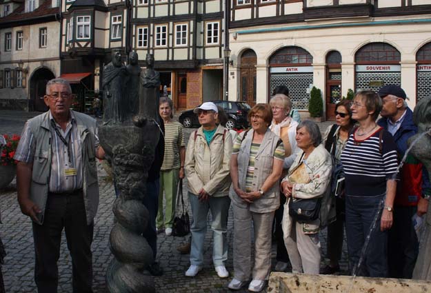 Quedlinburg: Führung mit Herrn Fröhlich Quedlinburg: Führung mit Herrn Fröhlich