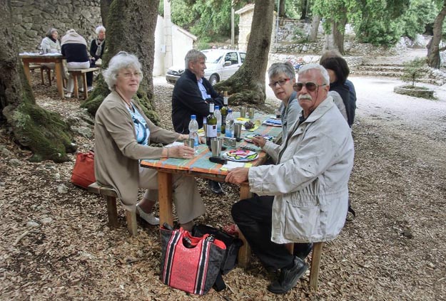 Picknick auf dem Monteluco