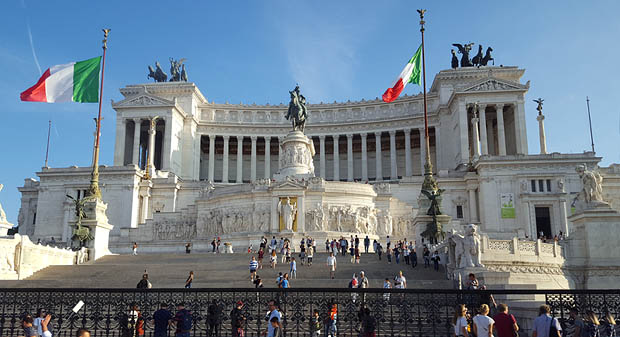 Rom: Nationaldenkmal Vittorio Emanuele II (1885–1927)