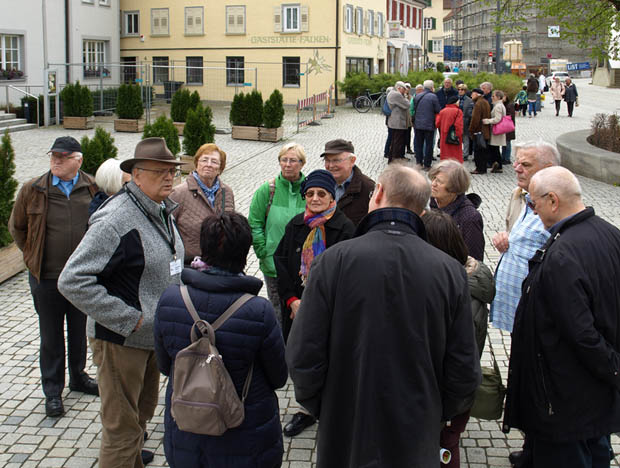 Rottenburg, Stadtführung mit Herrn Kaupp