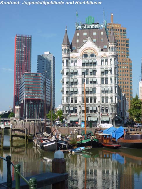 Architektur: Alt und Neu in Rotterdam