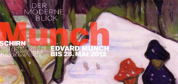 Eintrittskarte Munch-Ausstellung